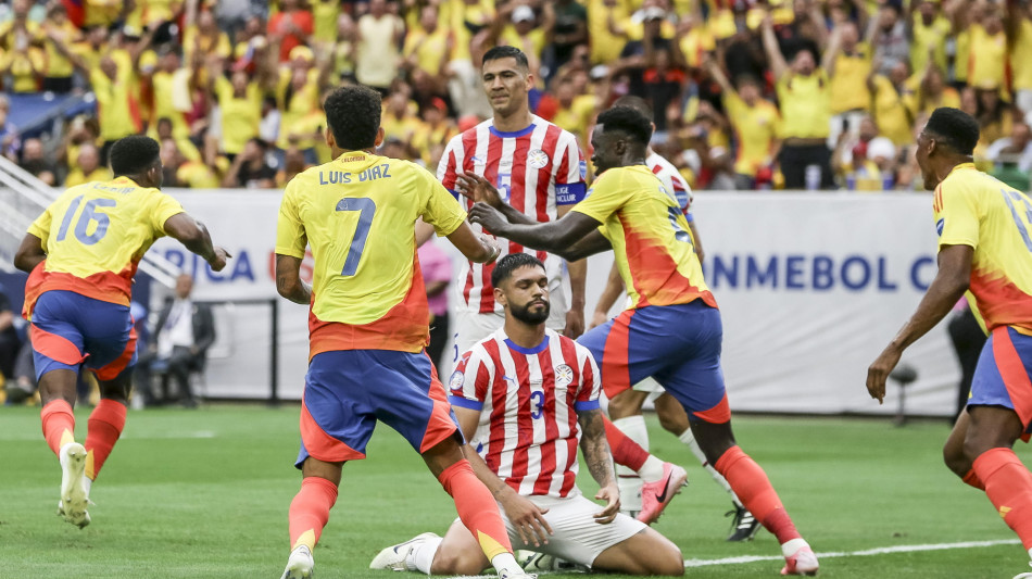 Coppa America: la Colombia parte bene, 2-1 al Paraguay