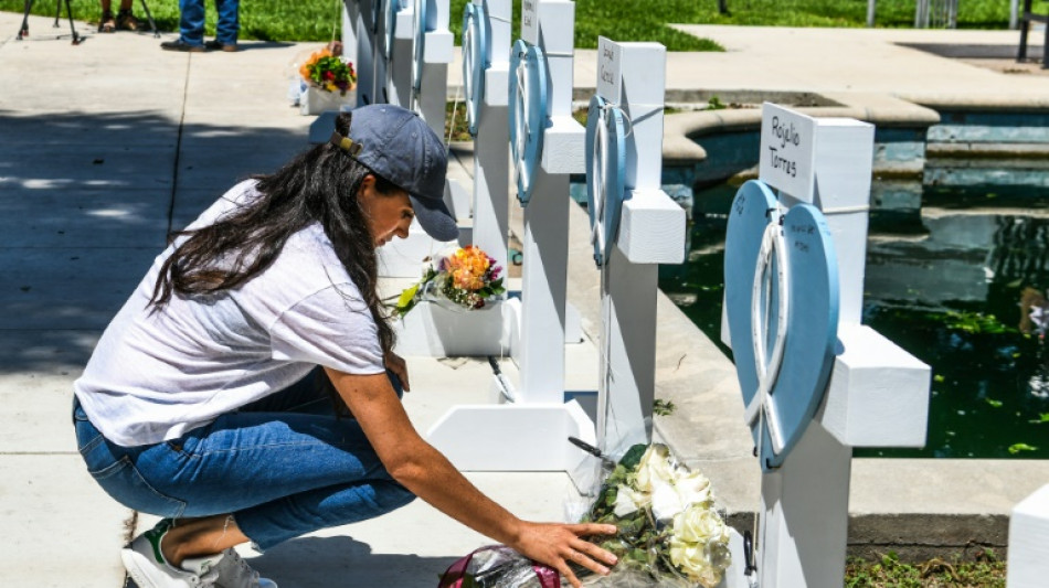 Meghan Markle visits Uvalde to pay respects to shooting victims