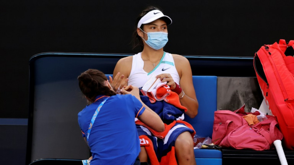 US Open champion Raducanu crashes out of Melbourne in pain