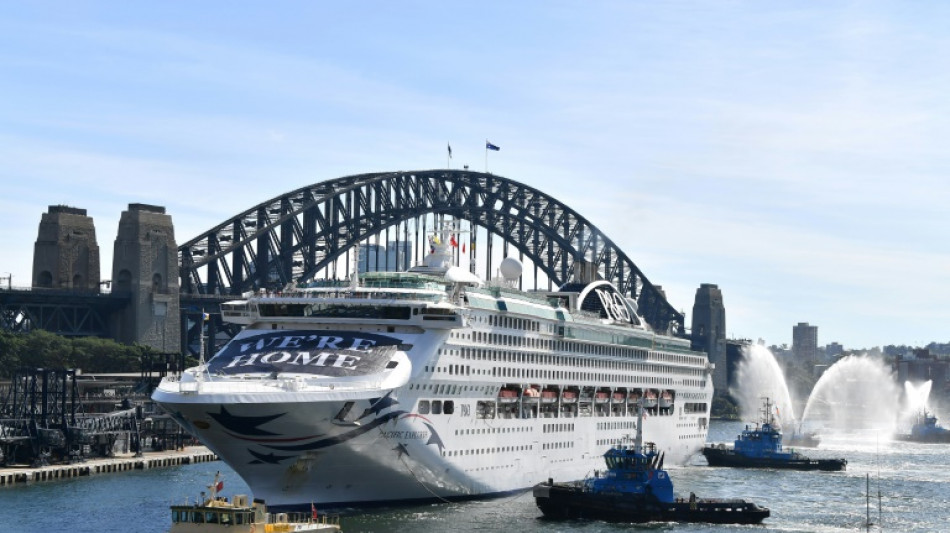 Les paquebots de croisière de retour en Australie après plus de deux ans