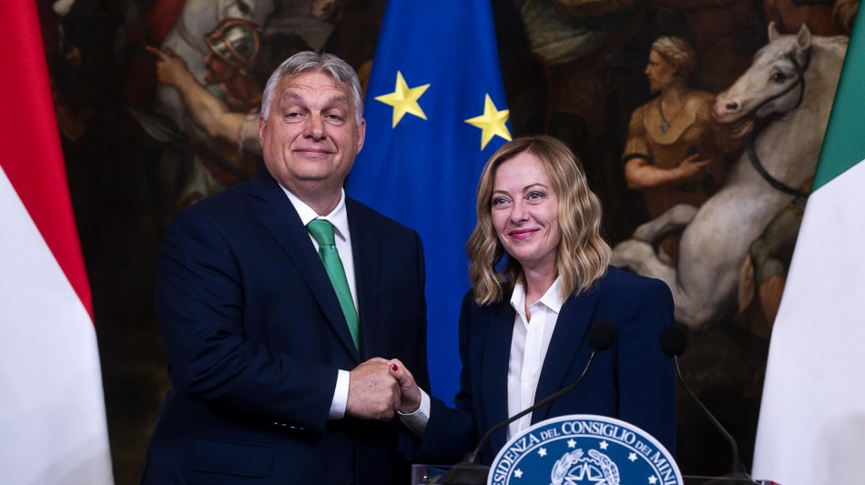 Orban, 'Meloni come una sorella,insieme apriamo nuova era'