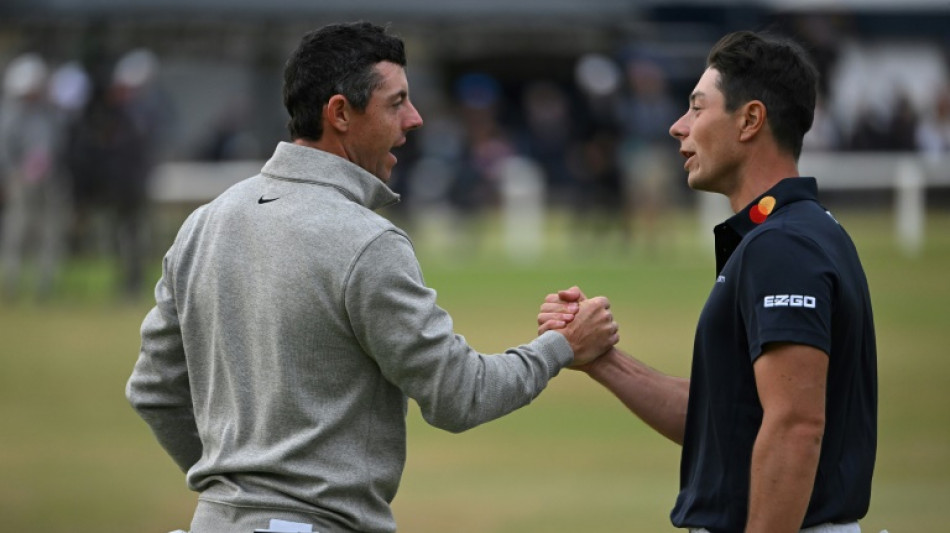 McIlroy, Hovland take share of British Open lead into final round