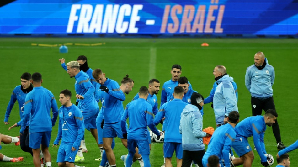 Francia recibe a Israel en un partido de alto riesgo y con seguridad reforzada