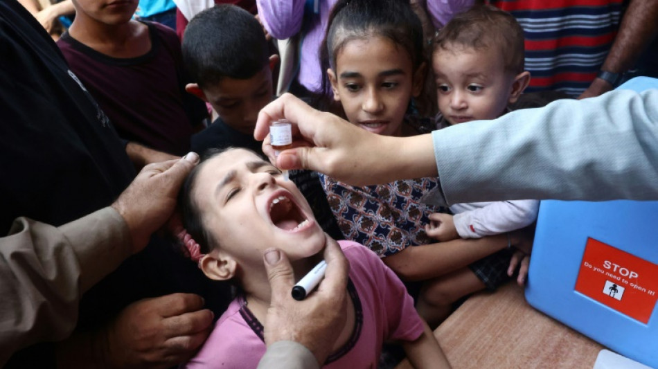 Gaza polio vaccinations to resume Saturday: WHO