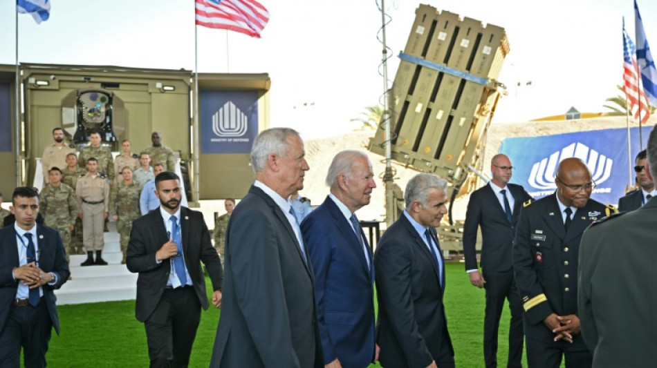 Israel lasers in on Iranian drone threat as Biden visits