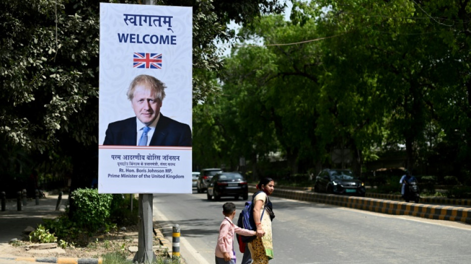 UK's PM arrives in India for hard sell on anti-Russia action