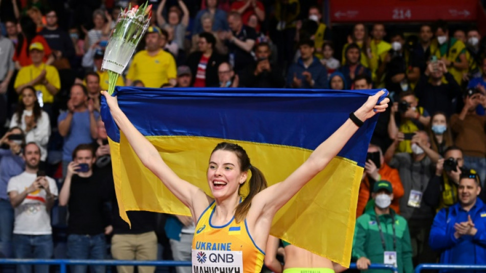 Mahuchikh strikes gold for Ukraine after fleeing Russian invasion