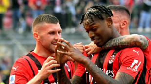 Leao shoots Milan five points clear of chasers Inter