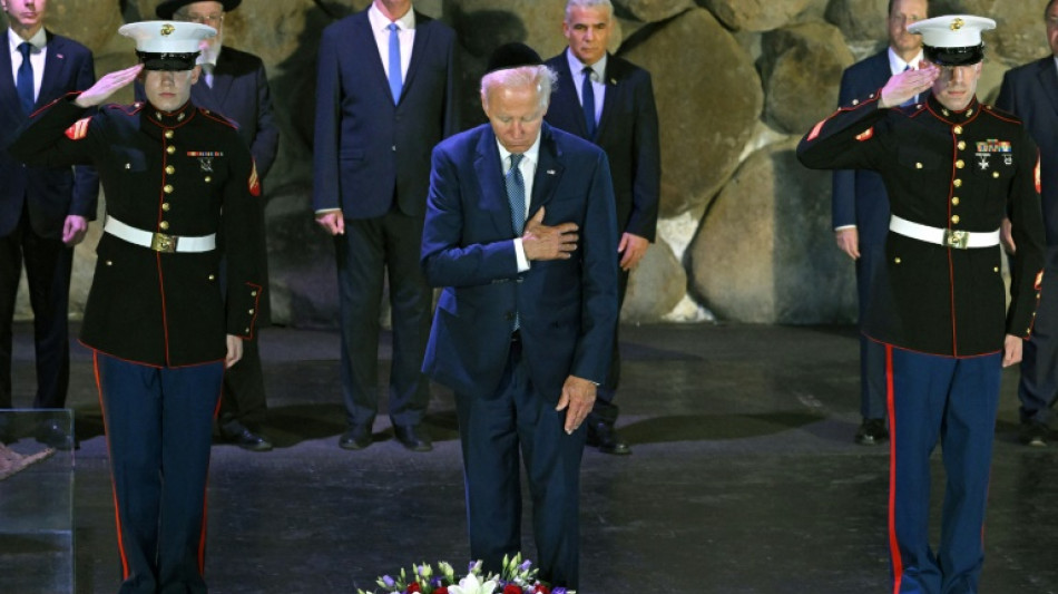 Biden reafirma el apoyo "inquebrantable" de Washington a Israel en su gira por Oriente Medio