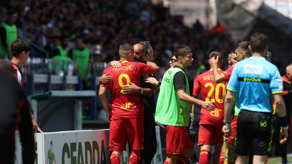 Calcio: Cagliari ko e il Lecce è aritmeticamente salvo