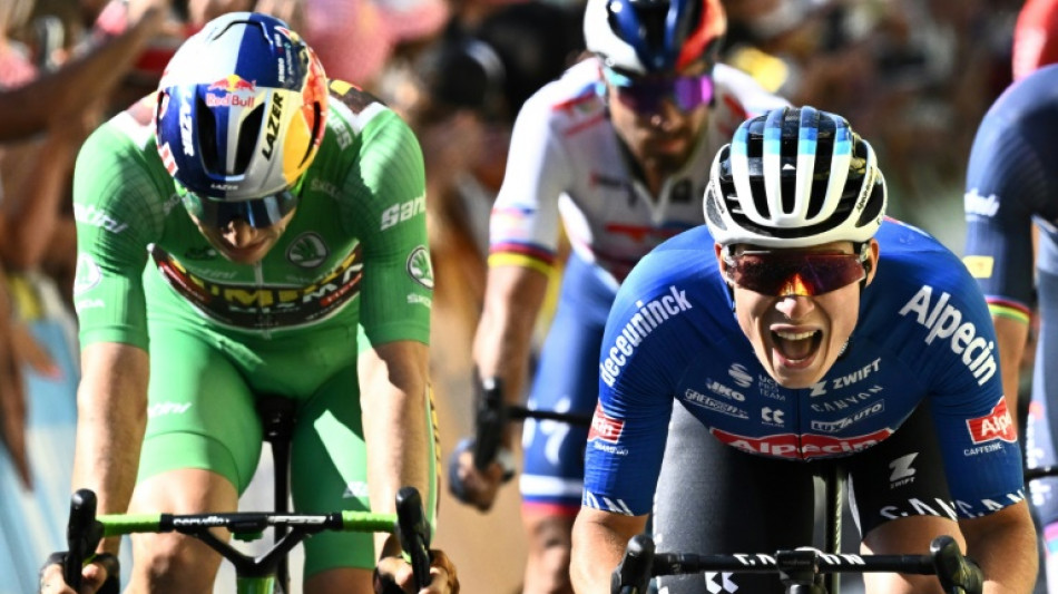 Tour de France: Philipsen au sprint dans la 15e étape