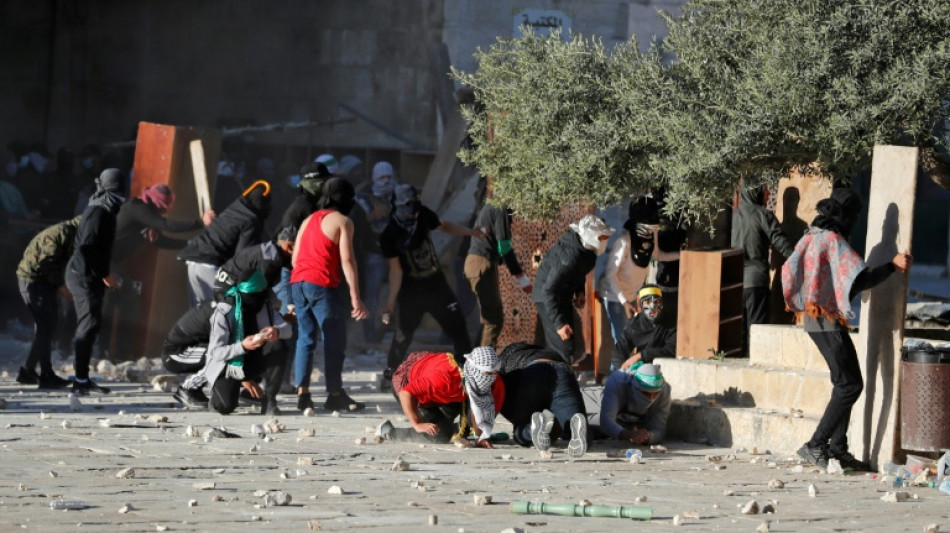 Disturbios en la Explanada de las Mezquitas en Jerusalén