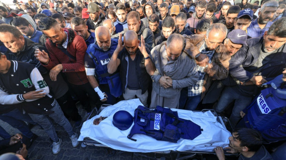 Funeral held for Al Jazeera journalist killed in Israel strike