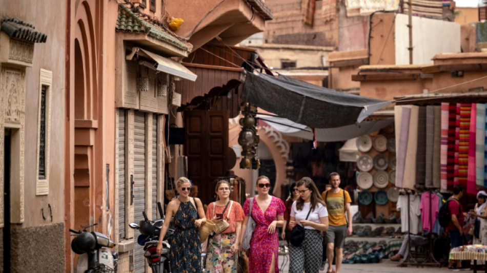 Marrakech, la ville ocre, retrouve des couleurs après le Covid