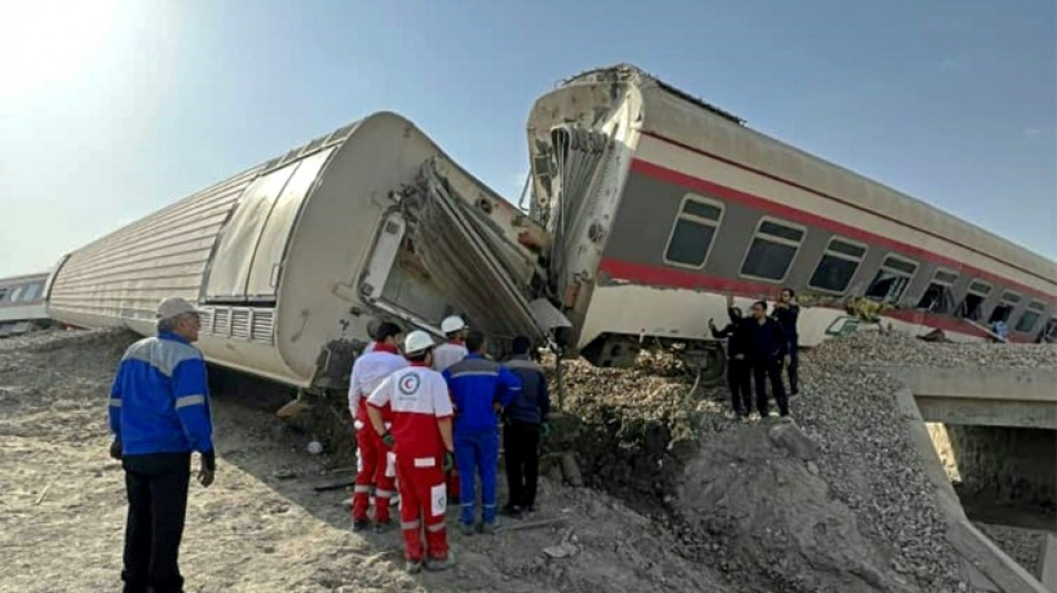 At least 17 killed in train derailment in central Iran