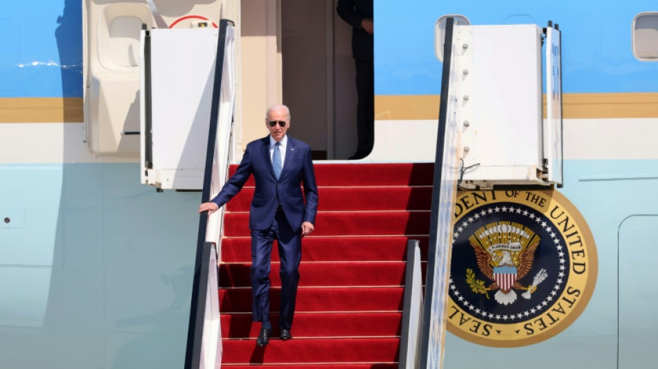 Biden lands in Israel on first Middle East tour as US president