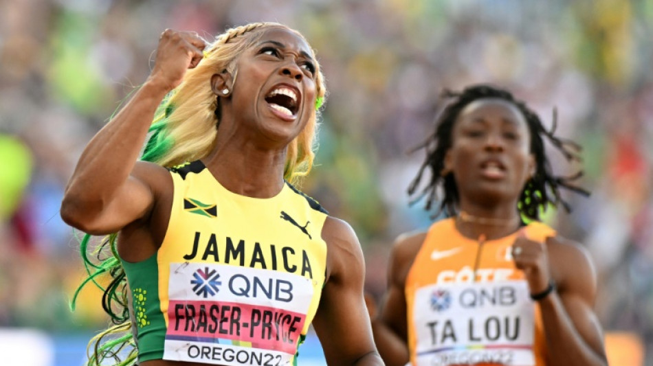 History-making Fraser-Pryce bags fifth 100m title, US win four crowns