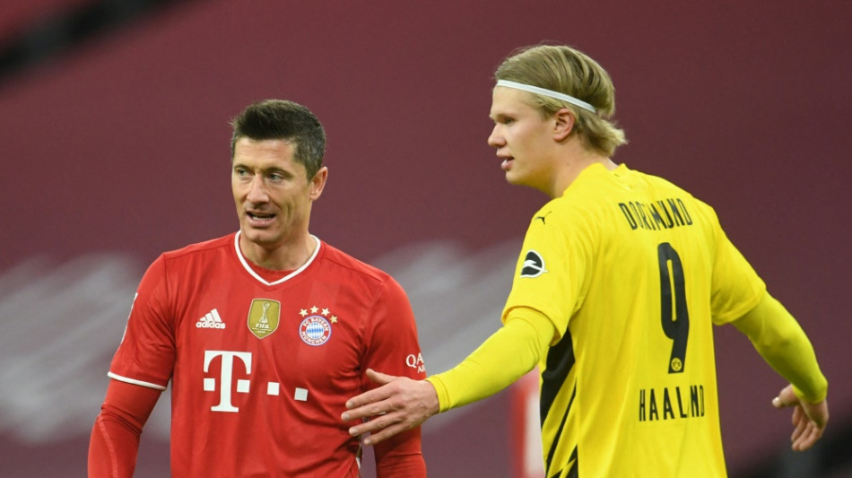 Lewandowski und Haaland die Cover-Stars der Saison