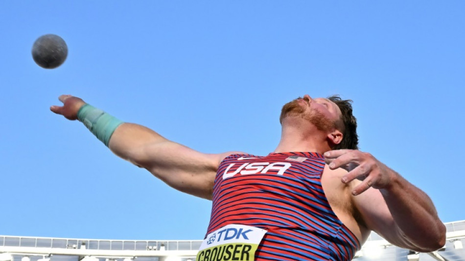 Crouser delights home state fans in US shot put cleansweep