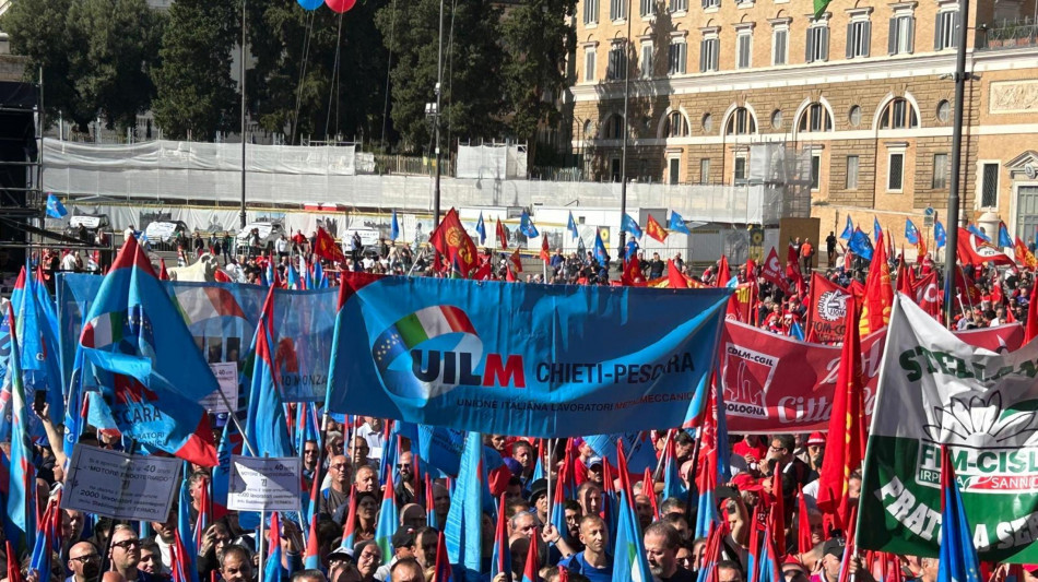 Sciopero della filiera automotive, al via la manifestazione