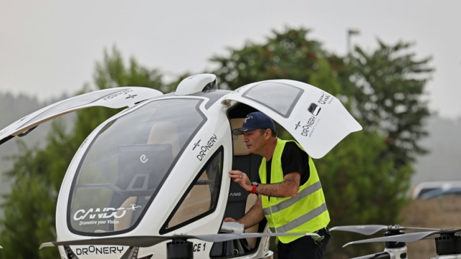 Beat traffic by air: Israel flies drone taxi over Jerusalem