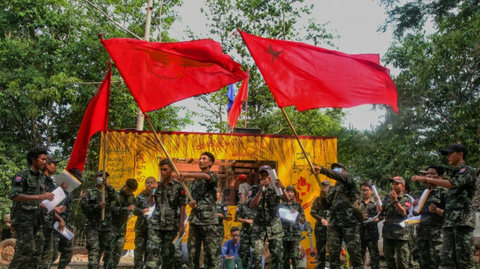 Myanmar rebel troupe takes aim at junta with folk satire