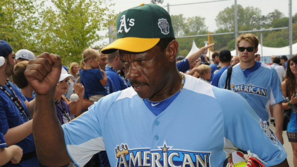 MLB legend Henderson, career stolen base leader, dead at 65