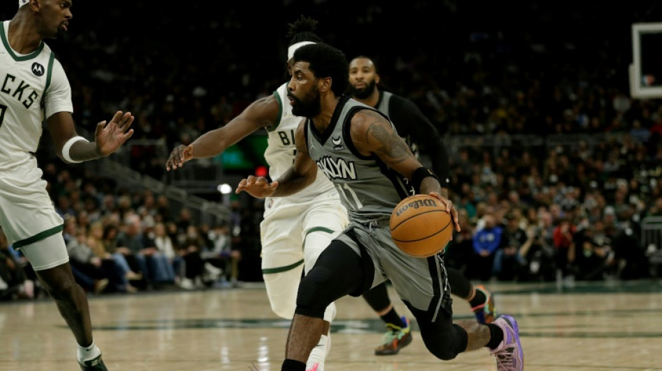 NBA: Irving flambe et porte les Nets à la victoire face aux Bucks