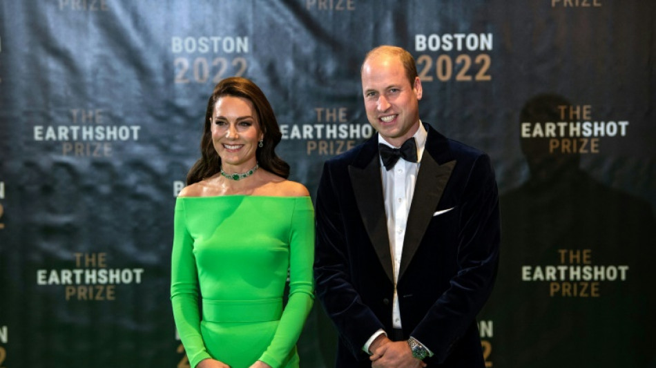 Le prince William boucle sa visite aux Etats-Unis avec Biden et un gala pour le climat