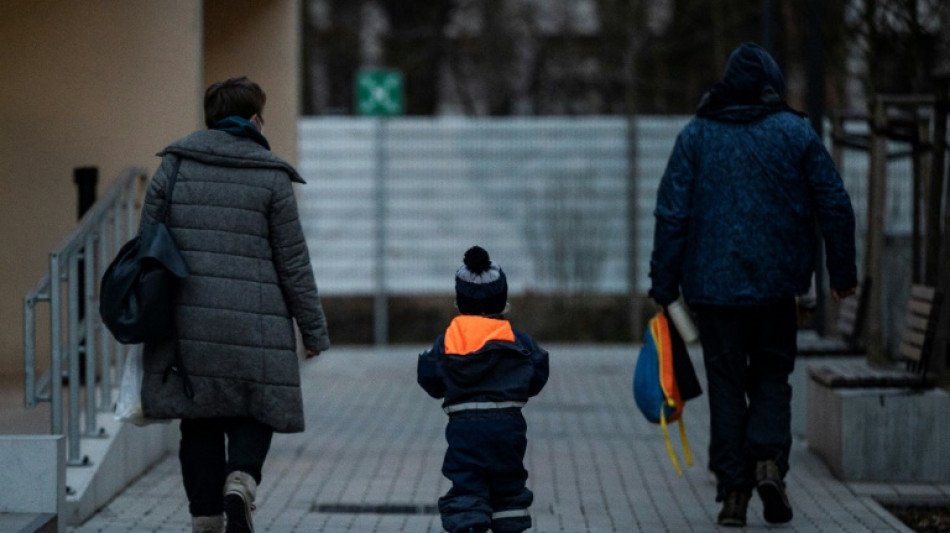 "On ne peut pas rentrer": les premiers réfugiés ukrainiens en Allemagne
