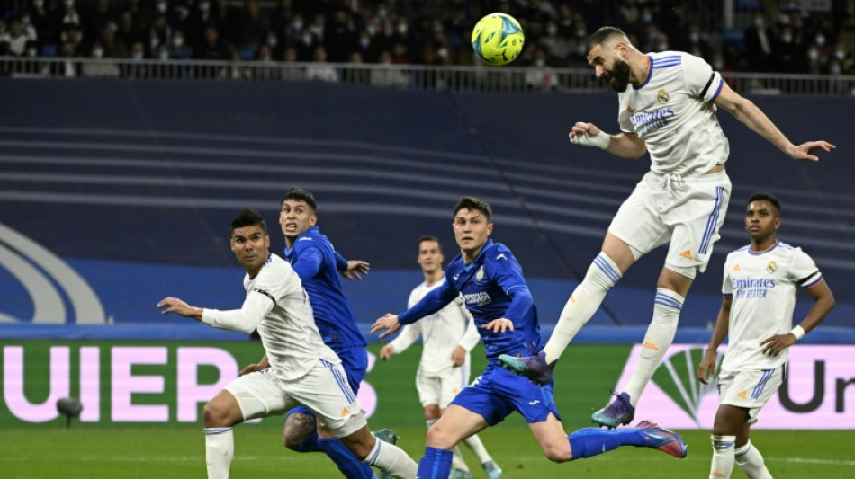 El Real Madrid da nuevo paso hacia el título con triunfo ante el Getafe