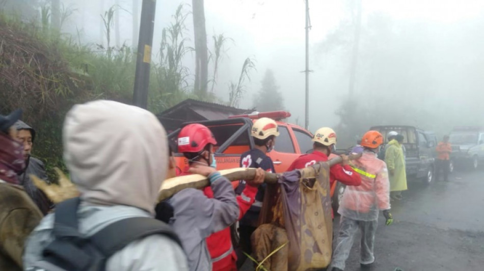 Rain-triggered landslide kills 16 in Indonesia