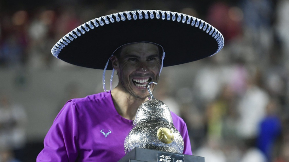 Nadal setzt perfekten Saisontart mit Turniersieg in Acapulco fort