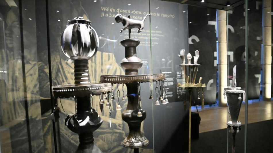 Benin exhibits stolen treasures returned by France