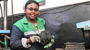 'Trash has value': Kenyan inventor turns plastic into bricks