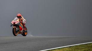 Marquez leaves rivals trailing in his wake at rainy Portimao