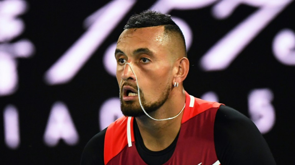 'I gave a good show': Kyrgios defends antics in defeat