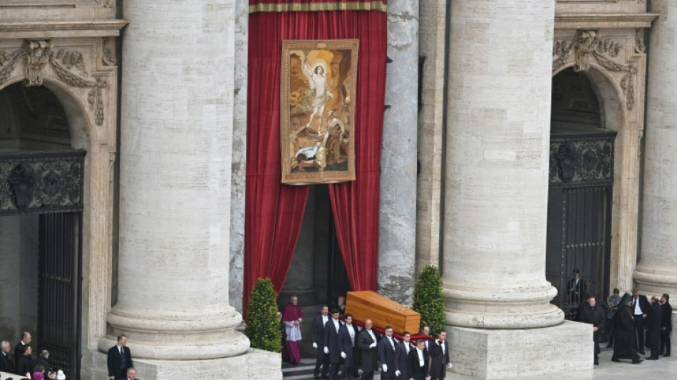 Pope Francis leads ex-pontiff Benedict's funeral 
