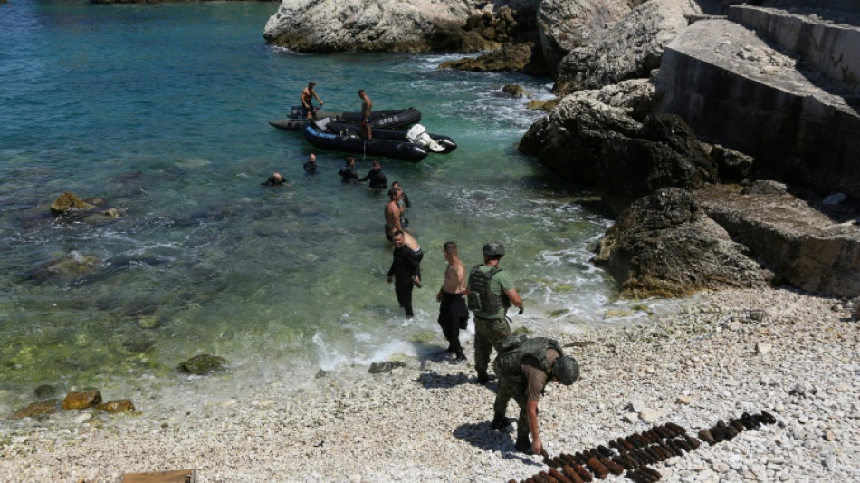 In Albania, divers fish for WWII bombs