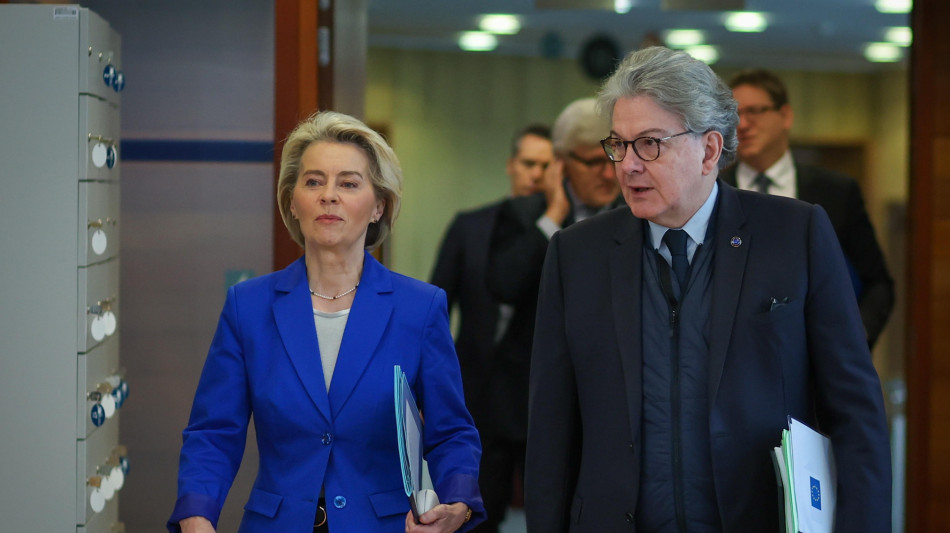 Von der Leyen accetta dimissioni di Breton e lo ringrazia