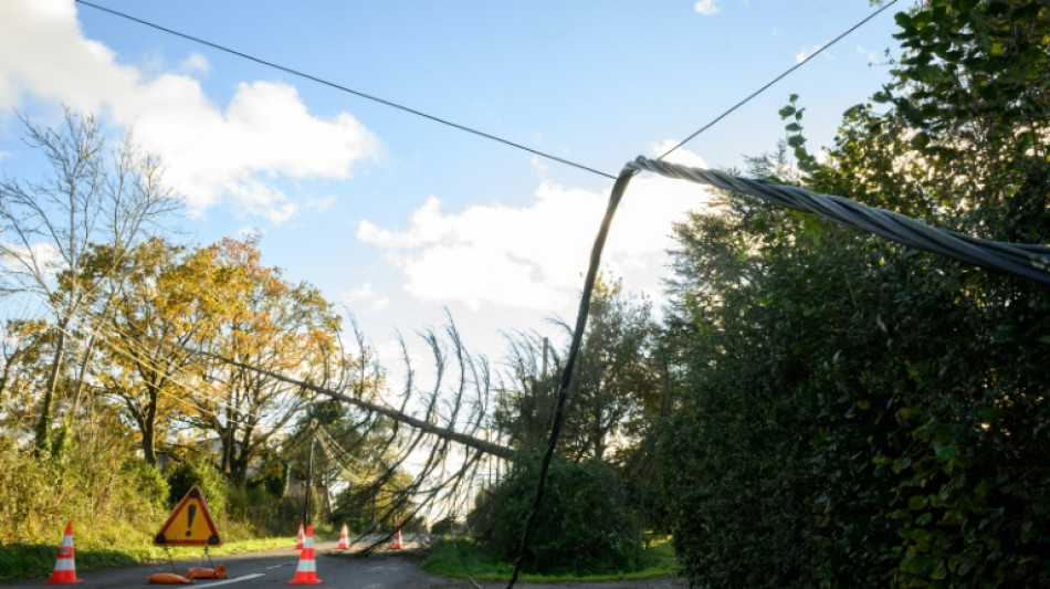 Tempête Caetano: 33.000 foyers encore sans électricité