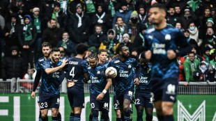 Marseille down Saint-Etienne to retake second in Ligue 1