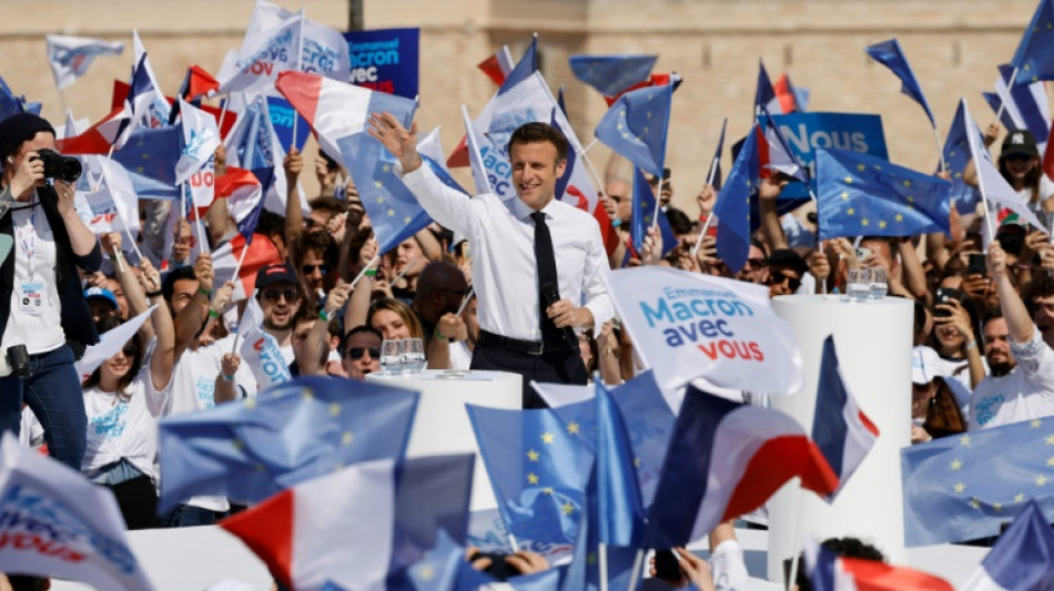 Macron talks up green credentials ahead of French election