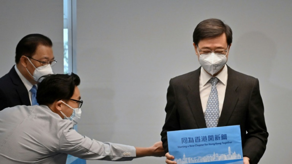 Ex-Sicherheitschef von Hongkong kandidiert als Regierungschef