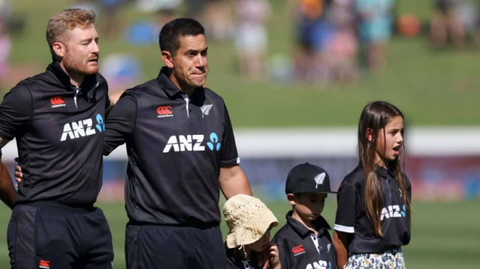 New Zealand great Taylor in tearful farewell to international cricket
