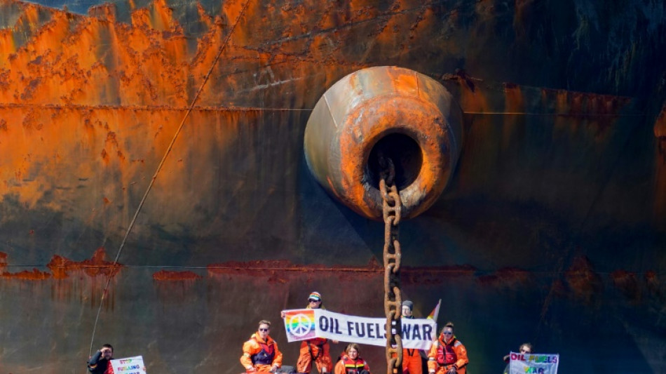 Activists block Russian oil tanker in Norway