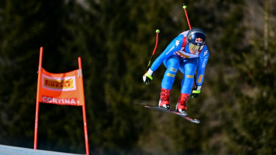 Olympic champion Goggia claims Cortina downhill with Winter Games looming