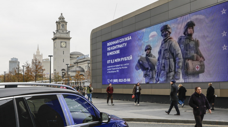 Gb, 700mila soldati russi morti o feriti, record a ottobre