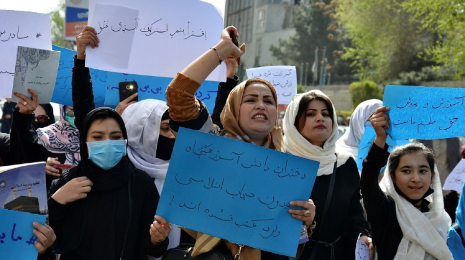 El veto a la educación femenina revela las divisiones de los talibanes afganos