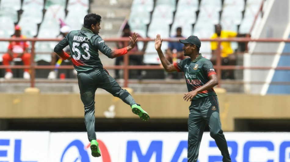 Bangladesh sweep to ODI series win as West Indies batting 'didn't show up'
 nine-wicket win over West Indies 